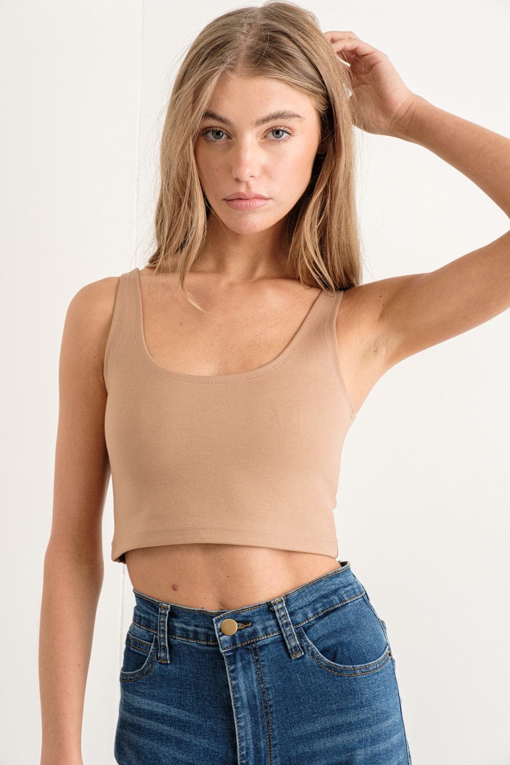 The Morgan Basic Cropped Tank