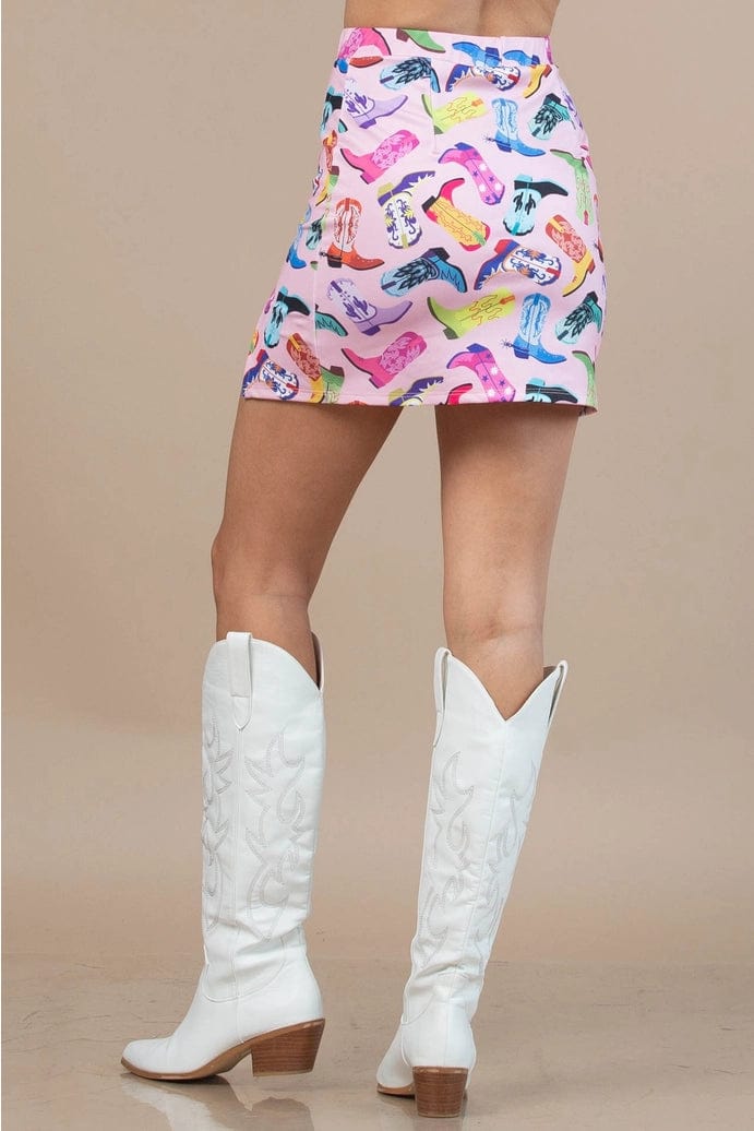 The Disco Cowgirl Mini Skirt