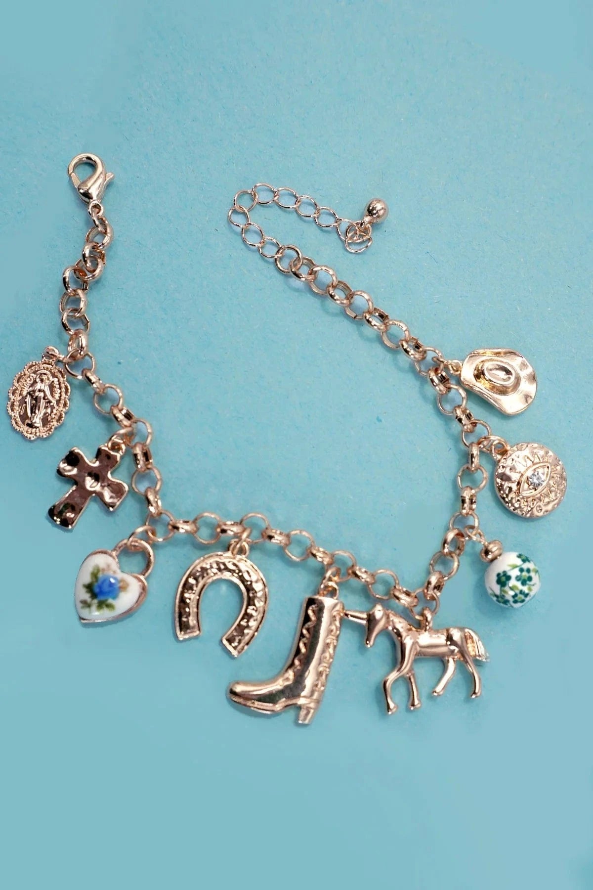 Sunkissed Cowgirl Charm Bracelet