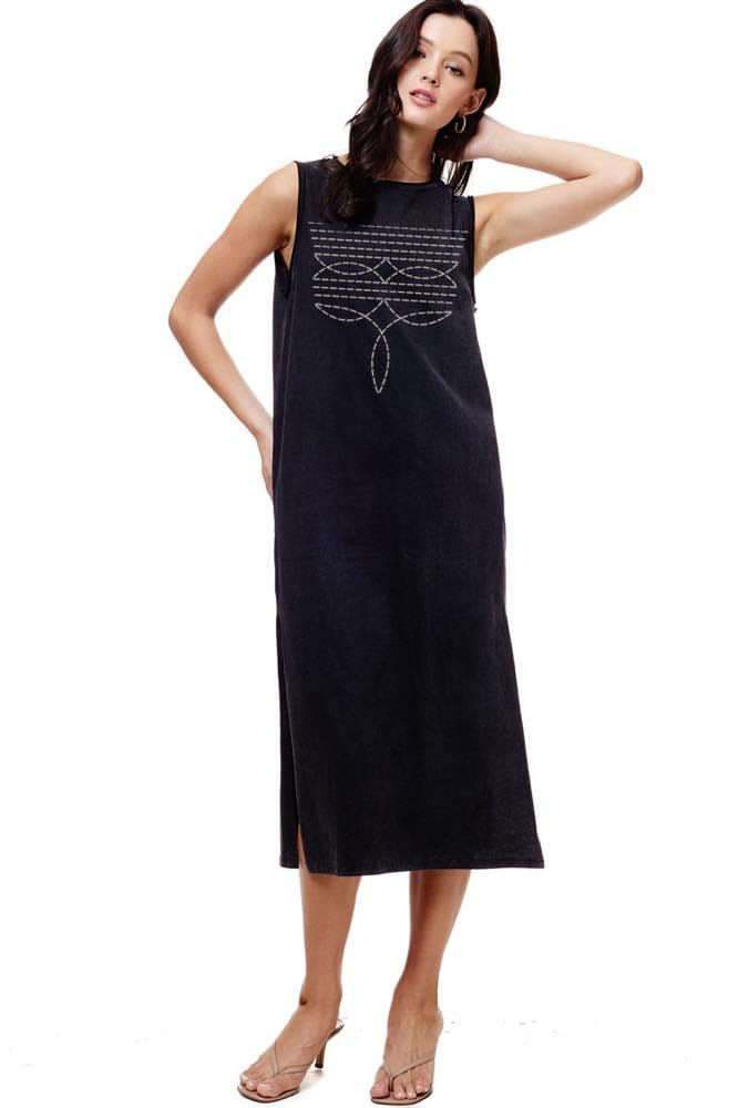 Knockin Boots Tank Dress