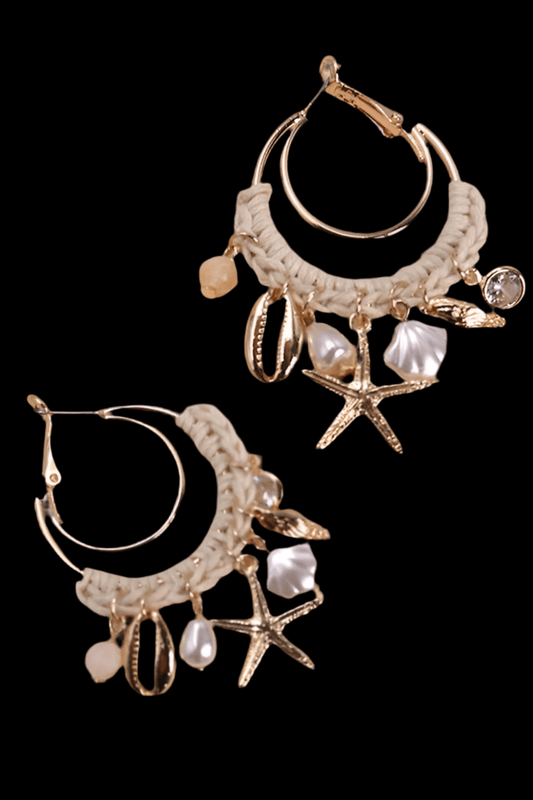 The Coastal Cowgirl Charm Drop Earrings
