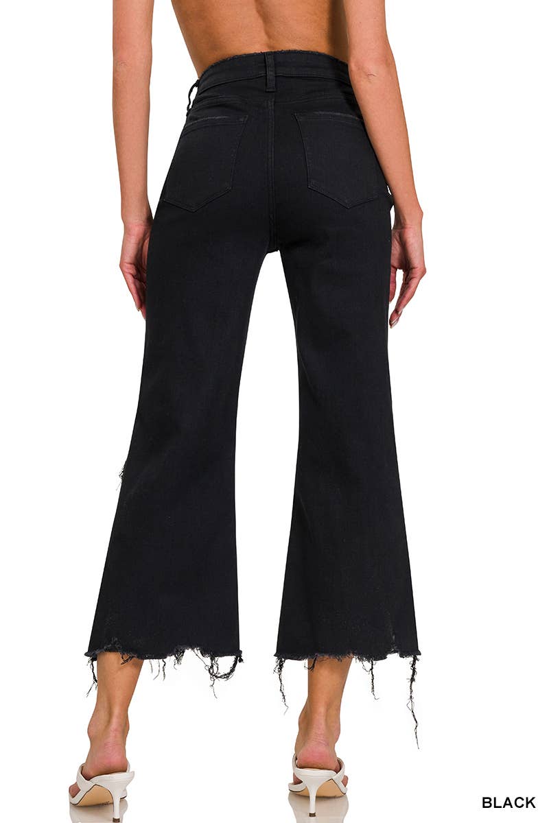 The Gypsy Outlaw Cropped Denim