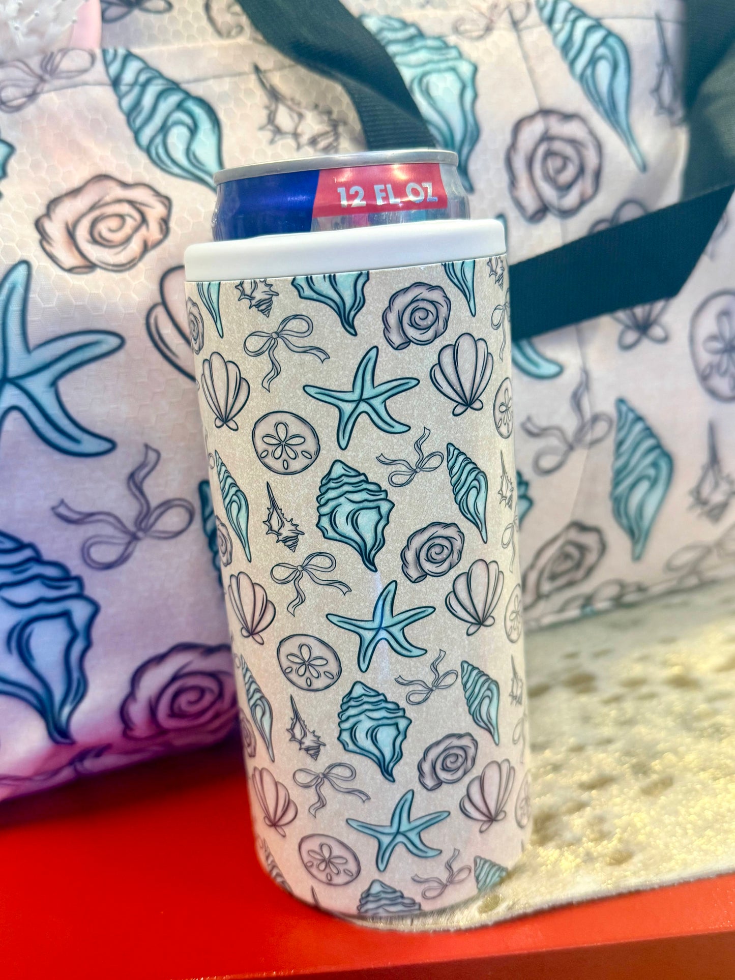 Coastie Slim Can Coozie