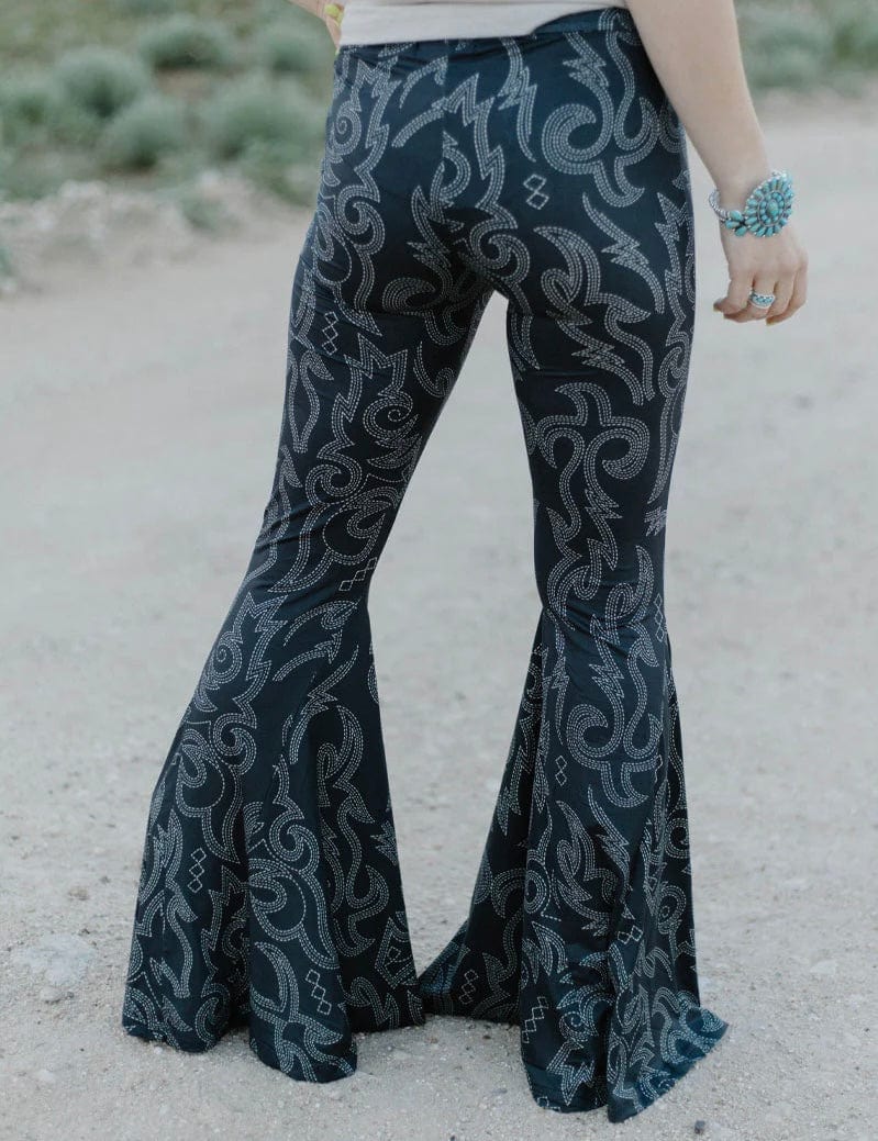 Western Roundup Bell Bottoms