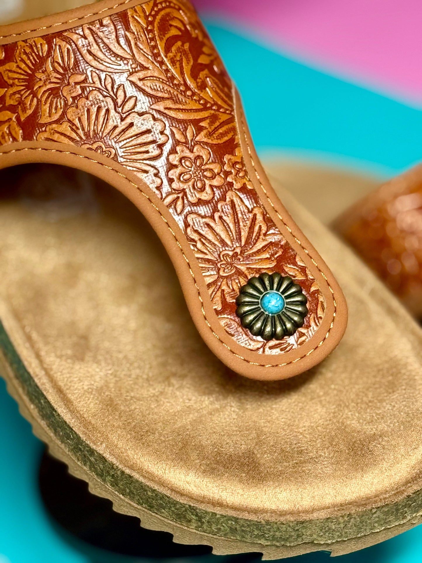 Turquoise Trails Sandals