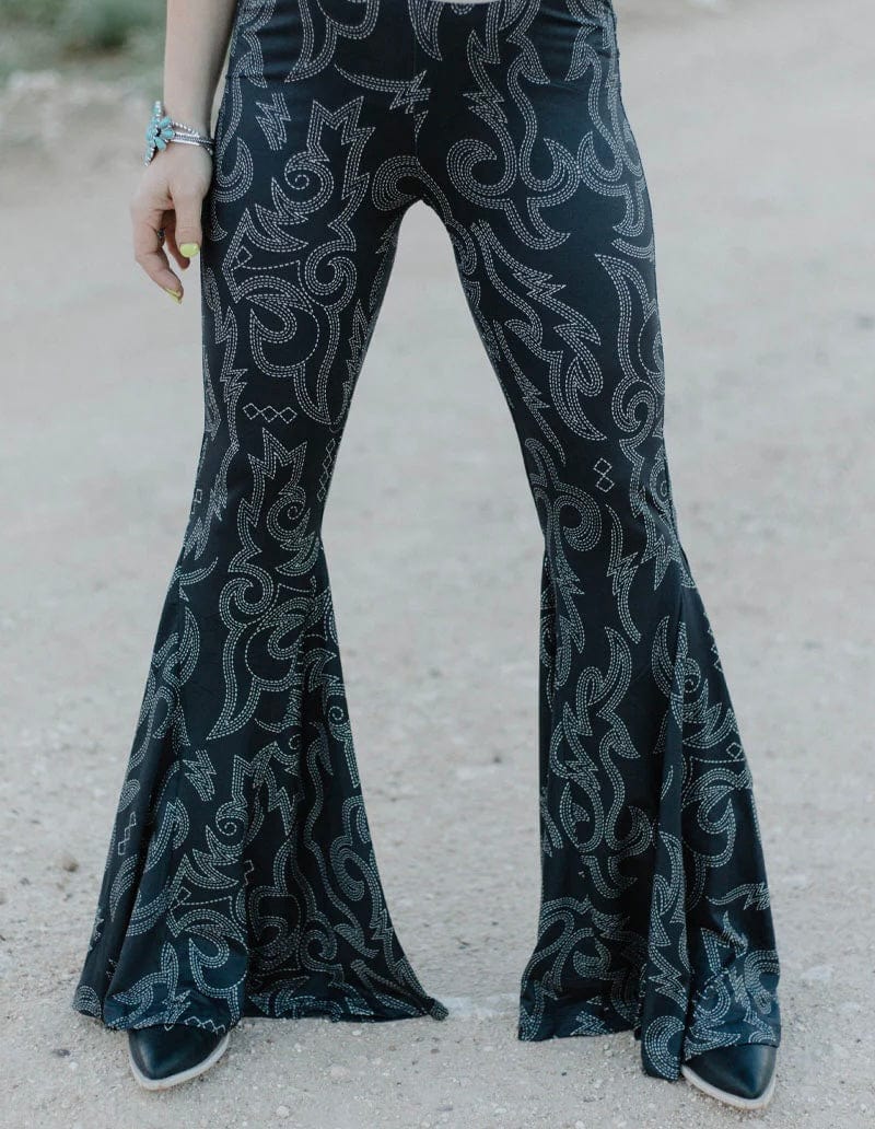 Western Roundup Bell Bottoms