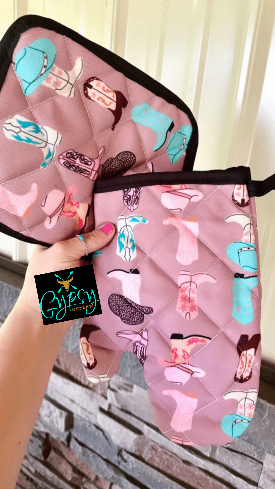 Oven Mitt & Pot Holder Set