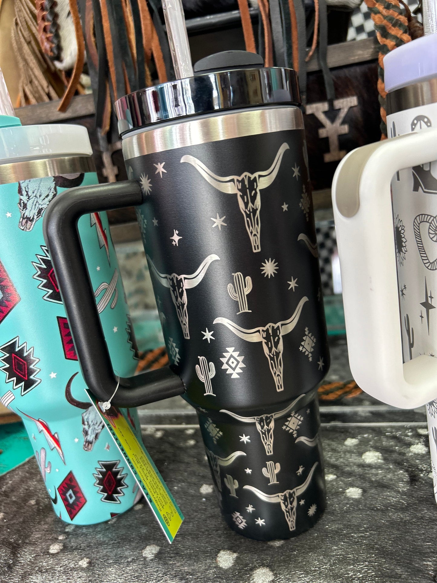 Western Tumbler Collection (With Handles)