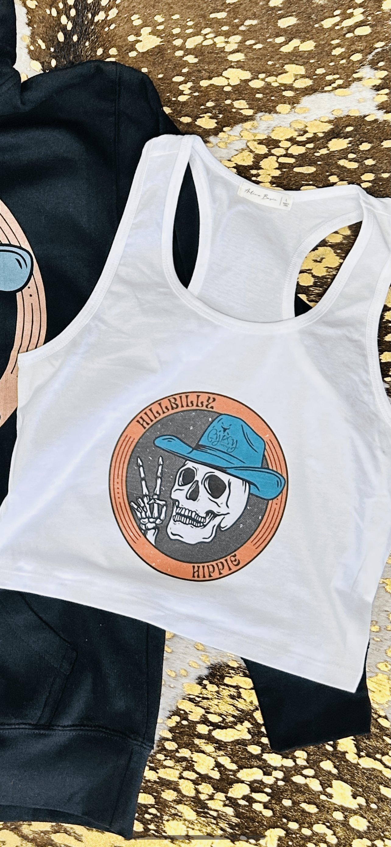 Hillbilly Hippie Logo Tank