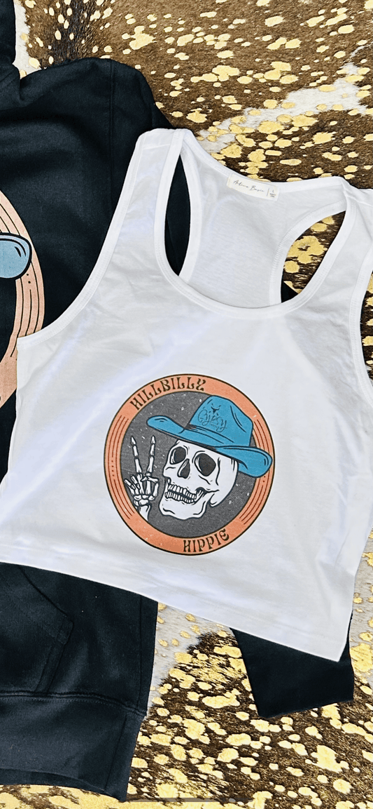 Hillbilly Hippie Logo Tank