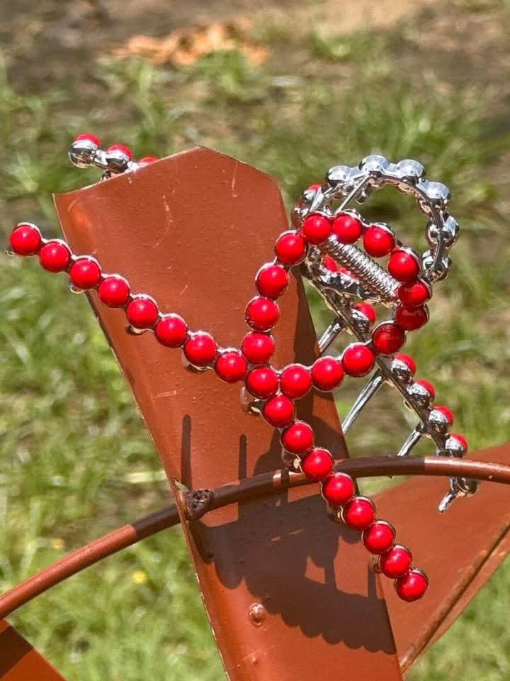 Western Inspired Metal Claw Clip