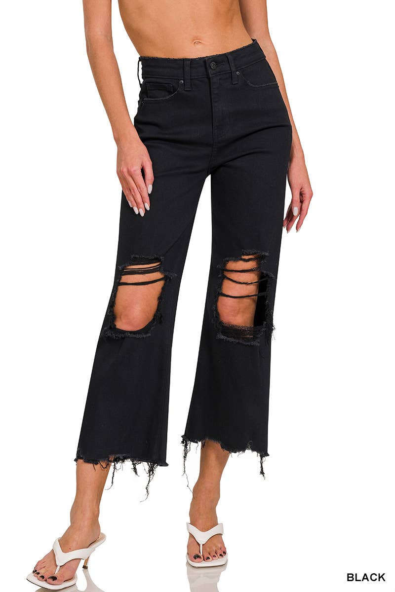 The Gypsy Outlaw Cropped Denim