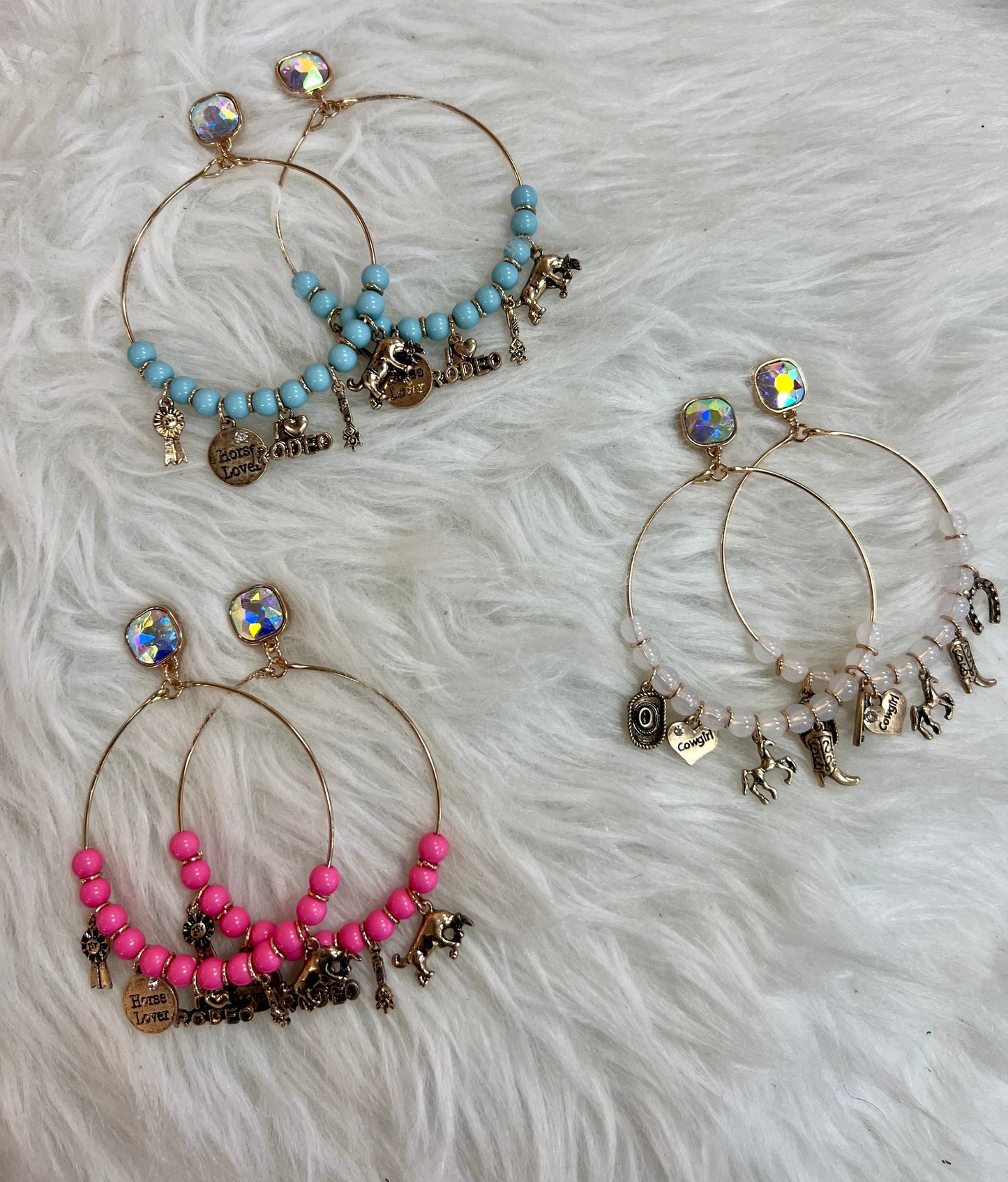Western Charm Hoop Earrings
