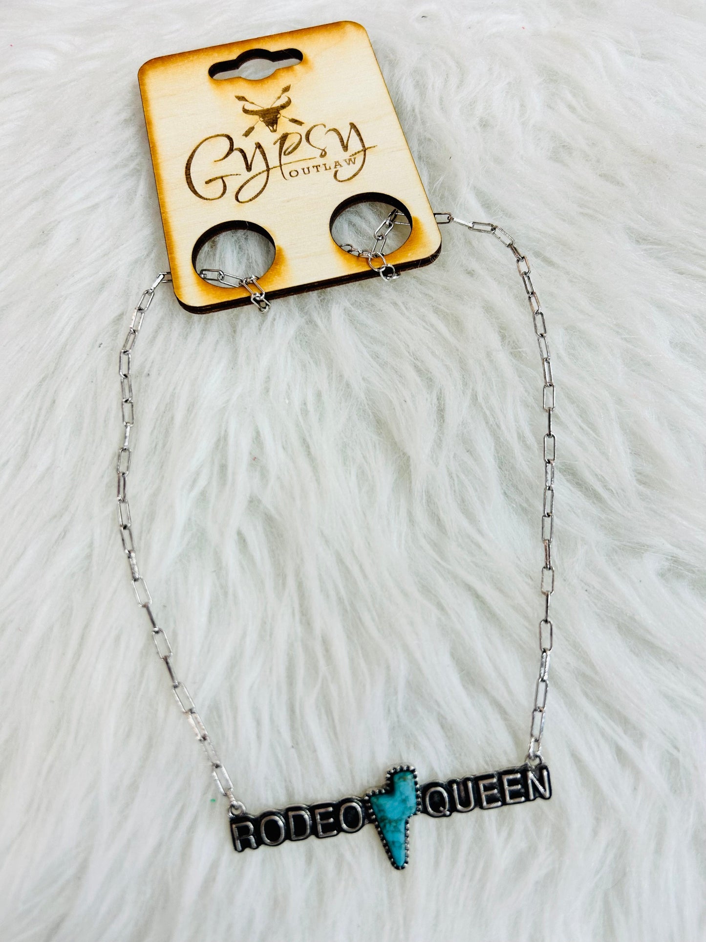 Blessed Heifer Western Necklace
