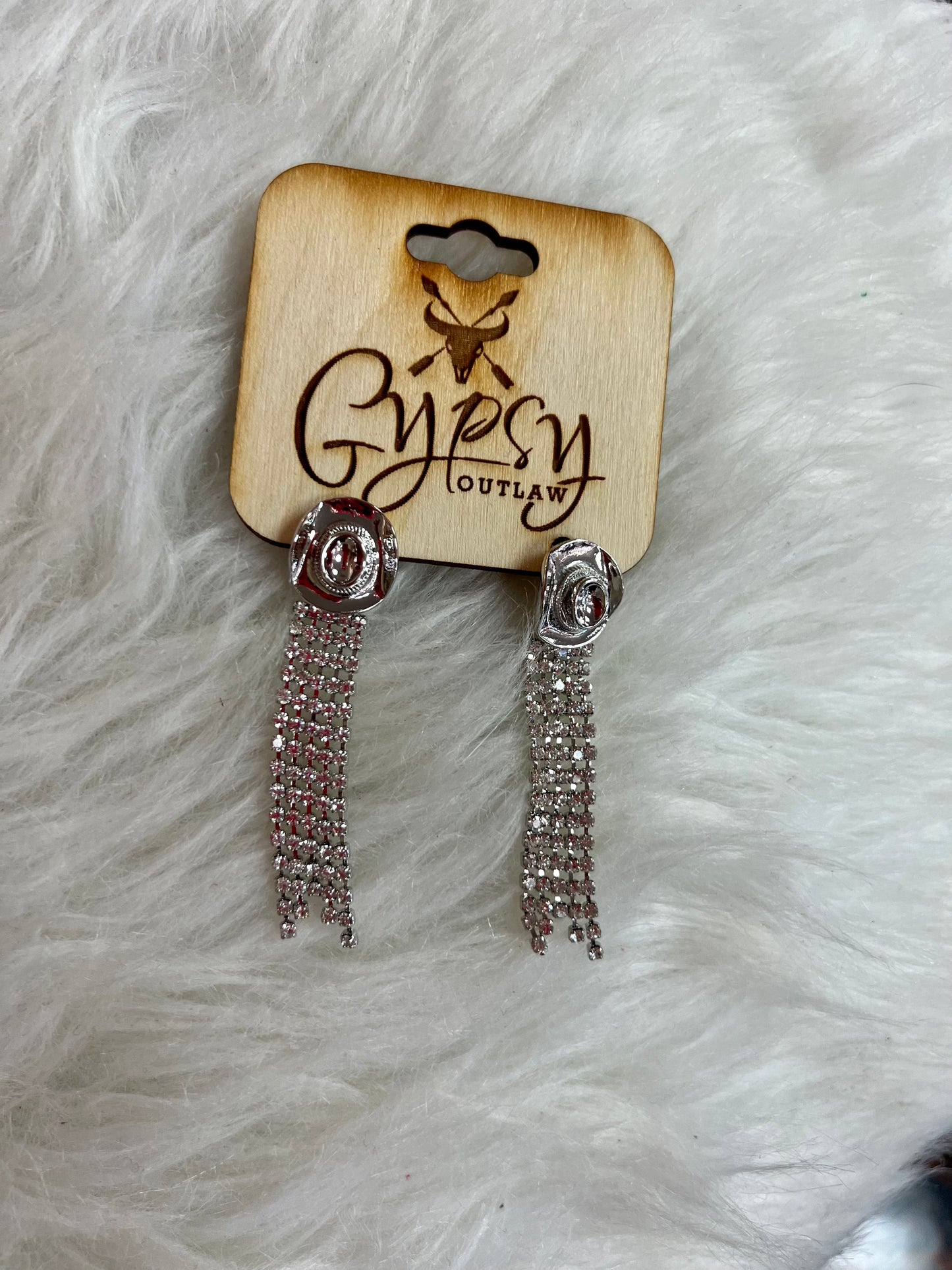 Rhinestone Cowgirl Earrings