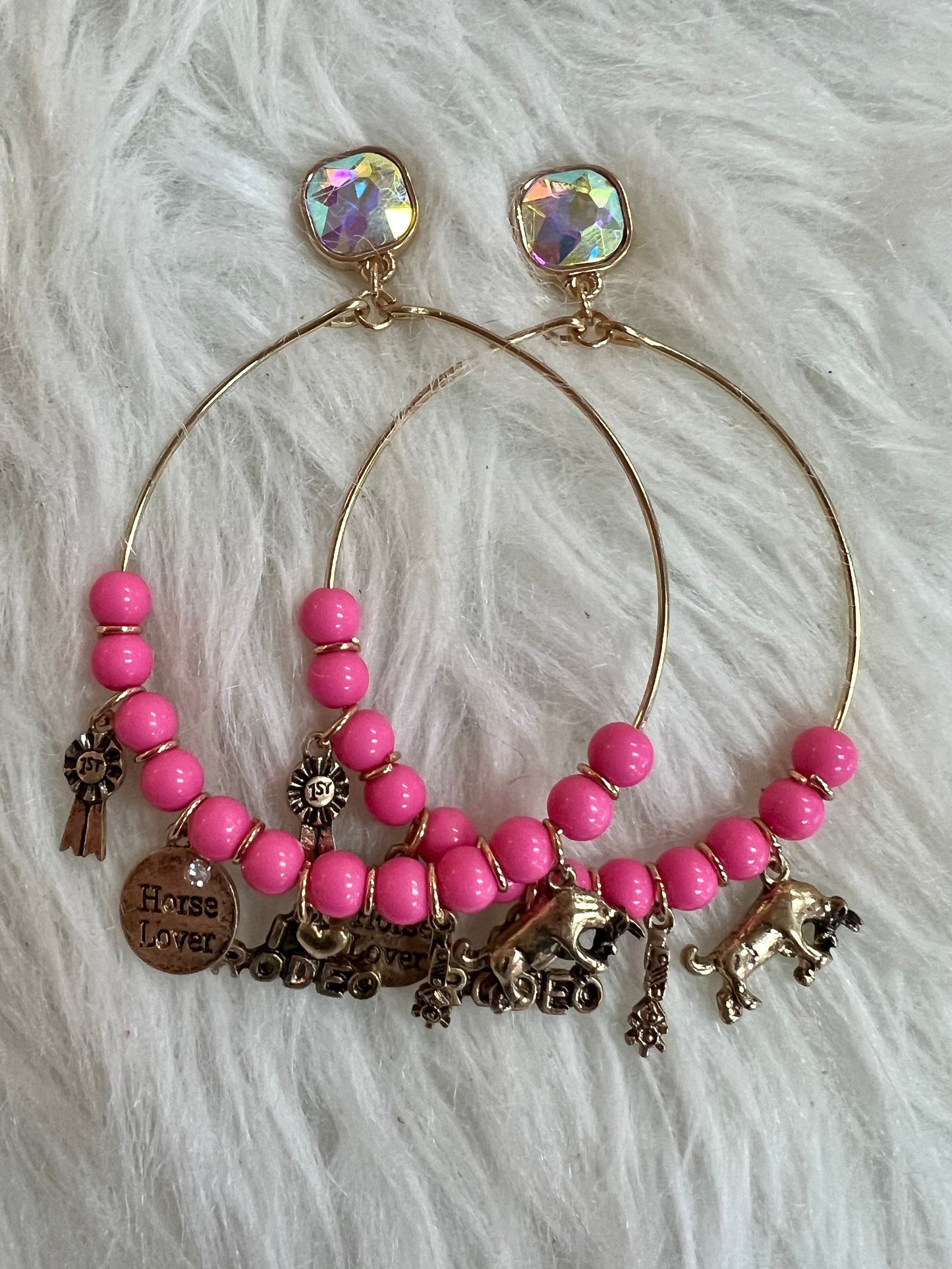 Western Charm Hoop Earrings