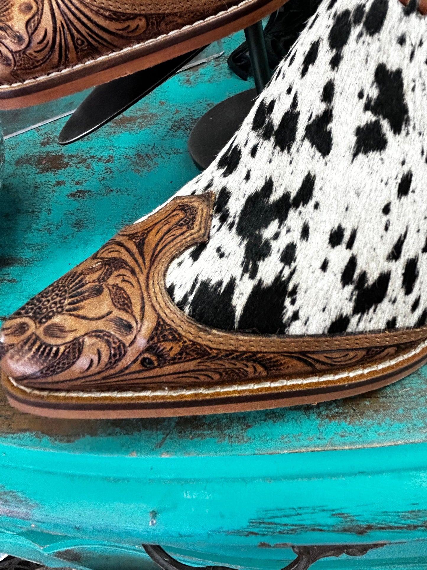 The Dixie Darlin Cowhide Mules