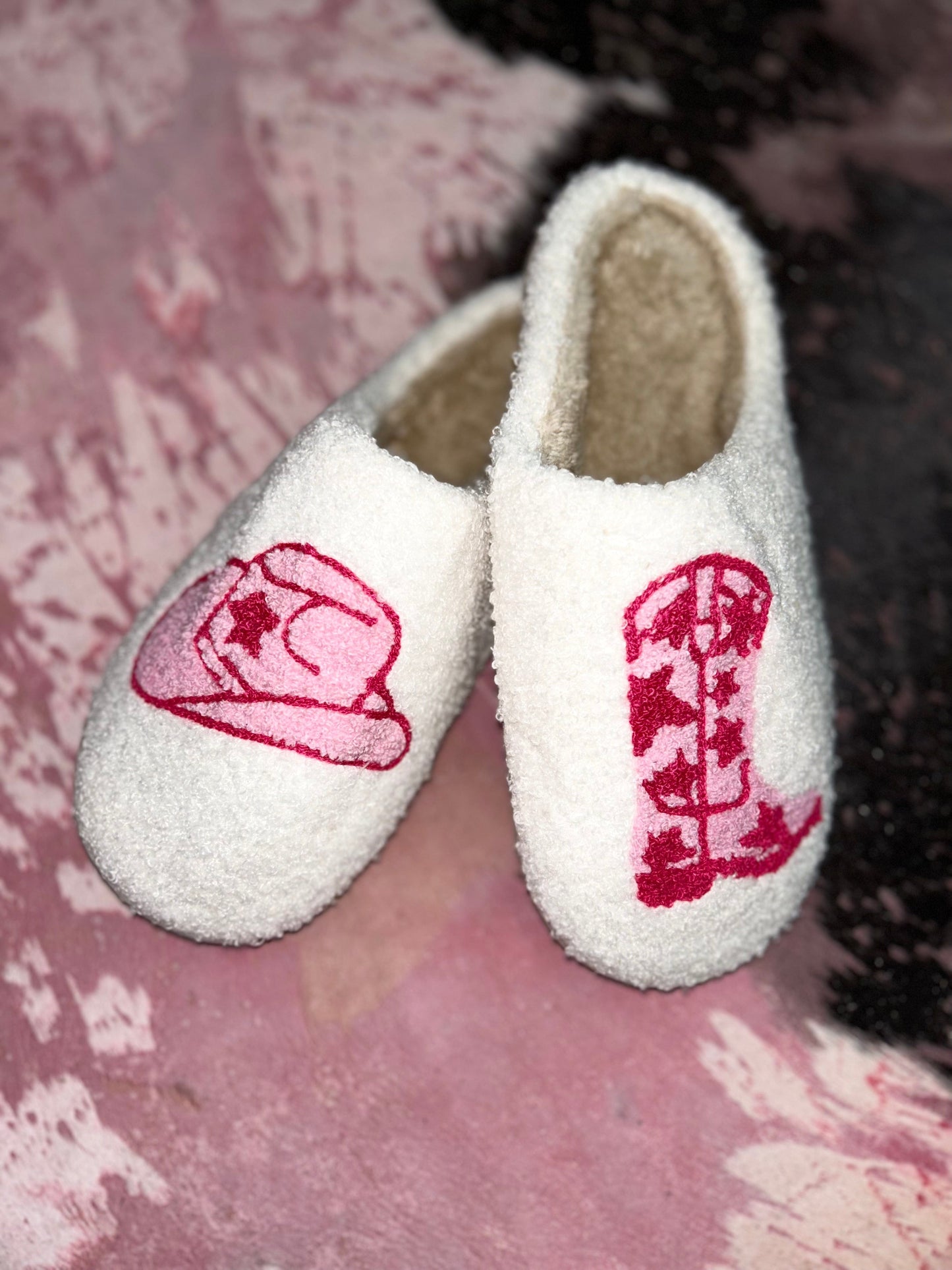 Sleeping Cowgirl Slippers