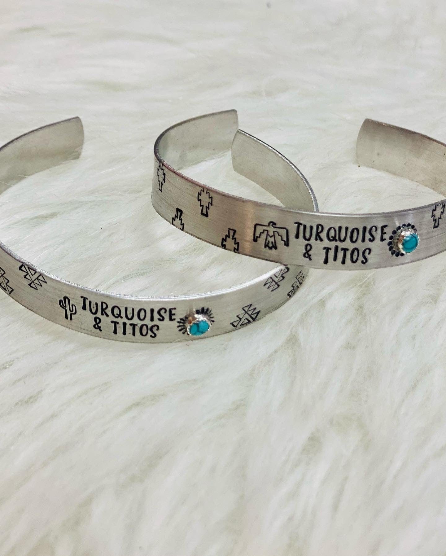 Turquoise & Tito’s Bangle
