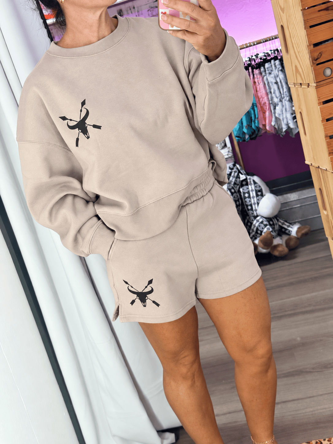 Gypsy Outlaw Logo Cropped Sweater