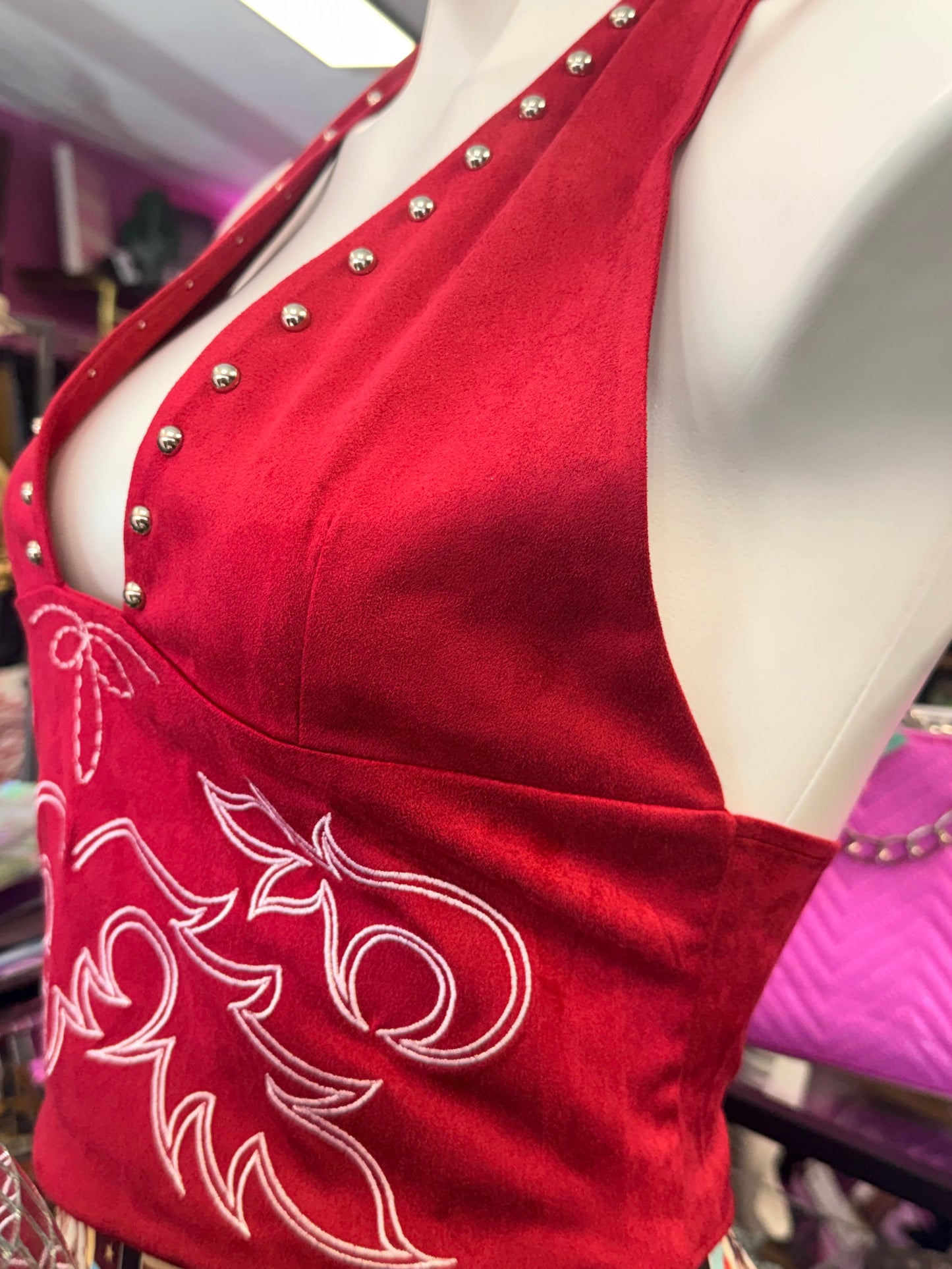 Whiskey & Wildflowers Halter