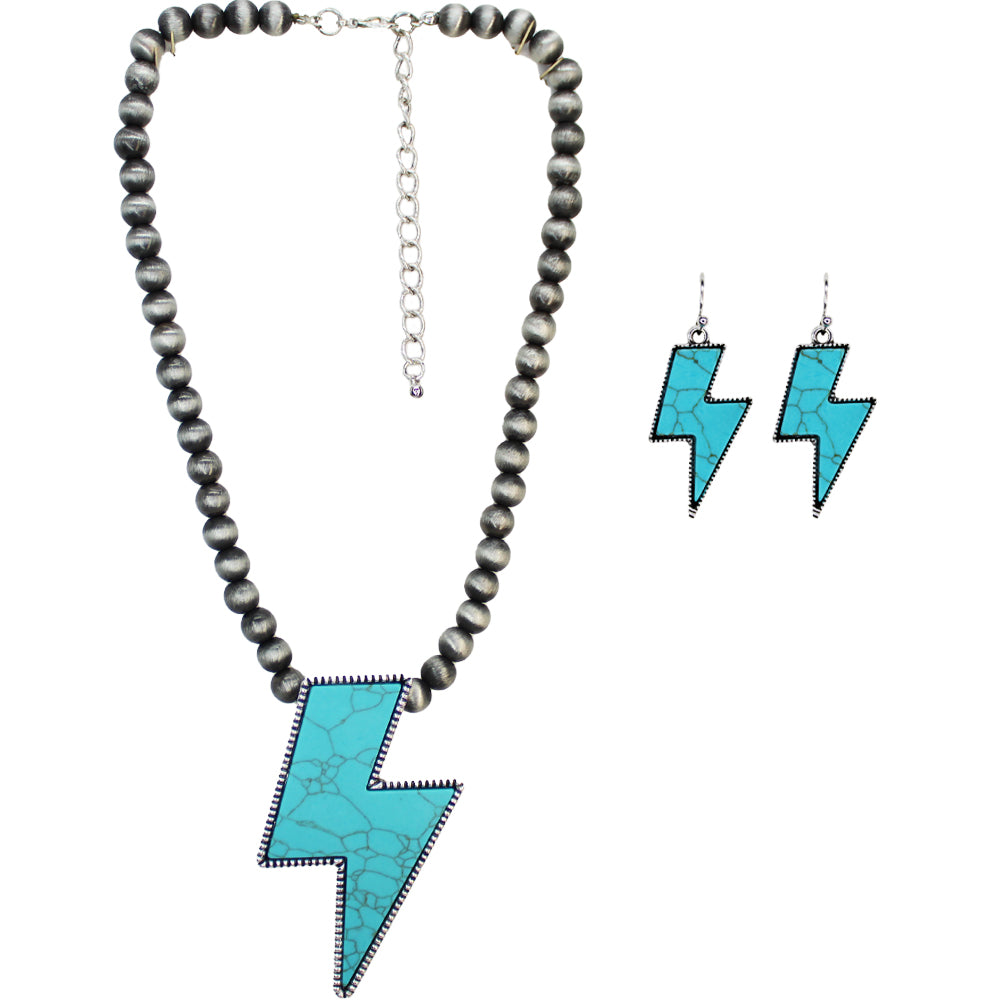 Cowgirl Couture Lightning Necklace