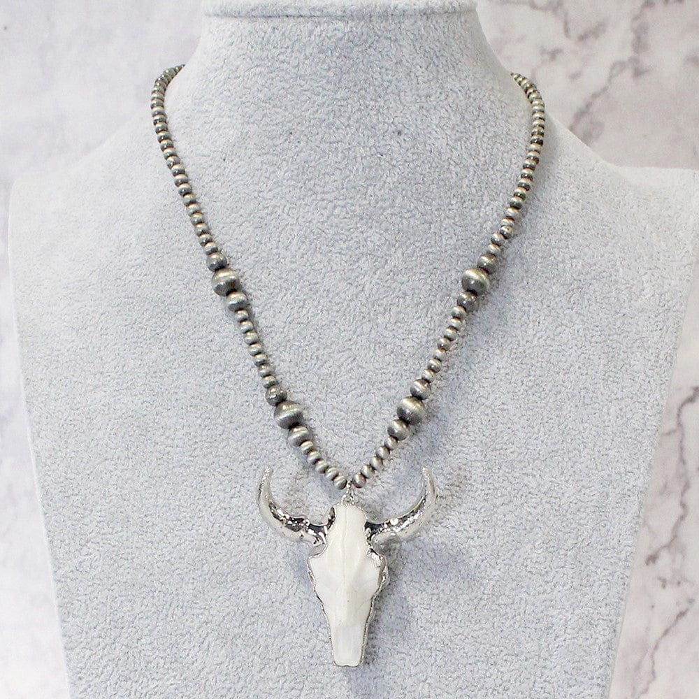 Cowgirl Couture Steer Head Necklace