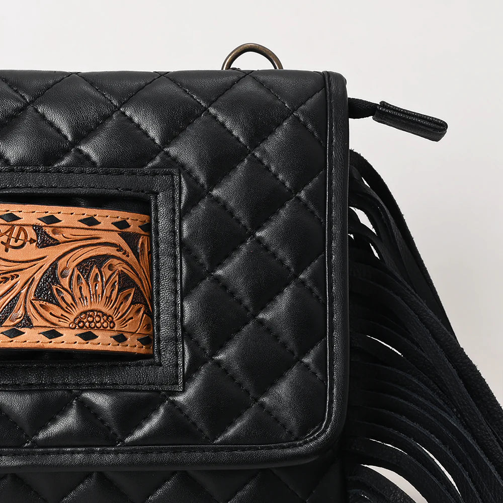 Chanel Me Cowgirl Tooled Clutch Bag