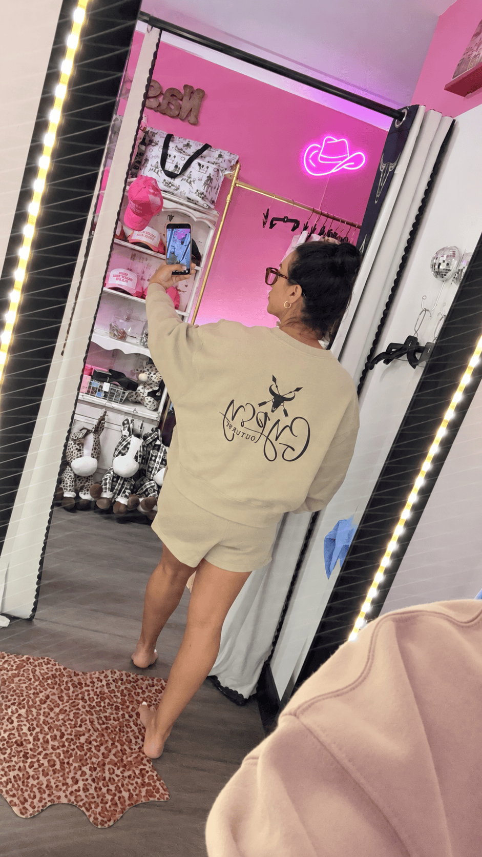 Gypsy Outlaw Logo Cropped Sweater