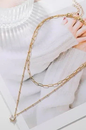 Coastal By Gypsy Outlaw Rhinestone Necklace