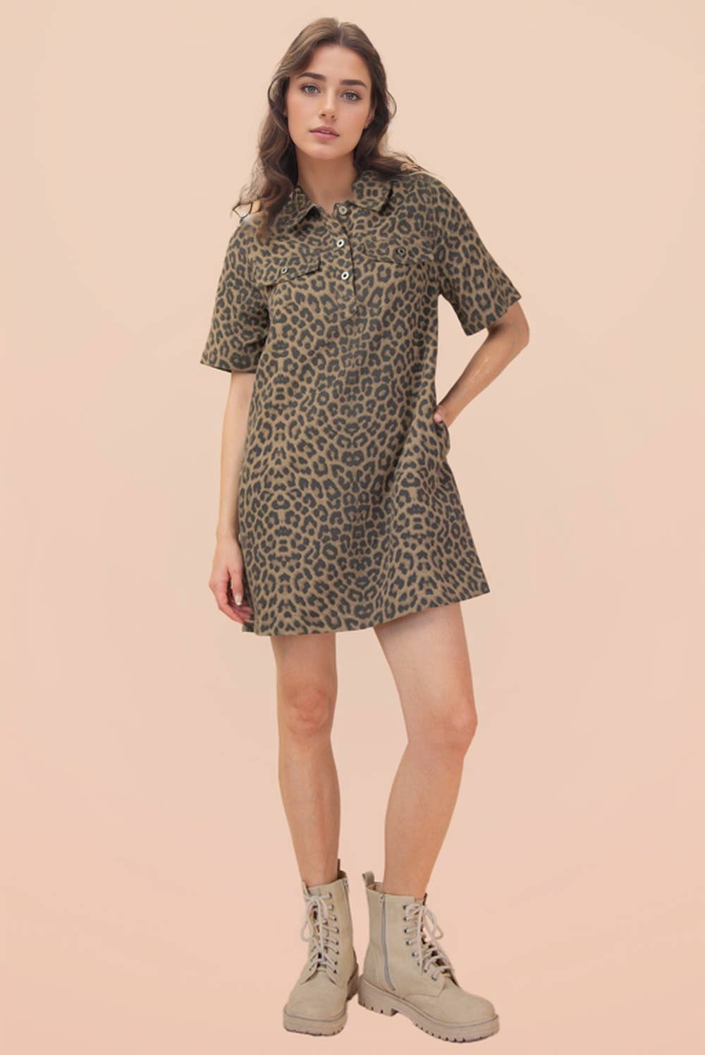 Run Wild Cowgirl Leopard Mini