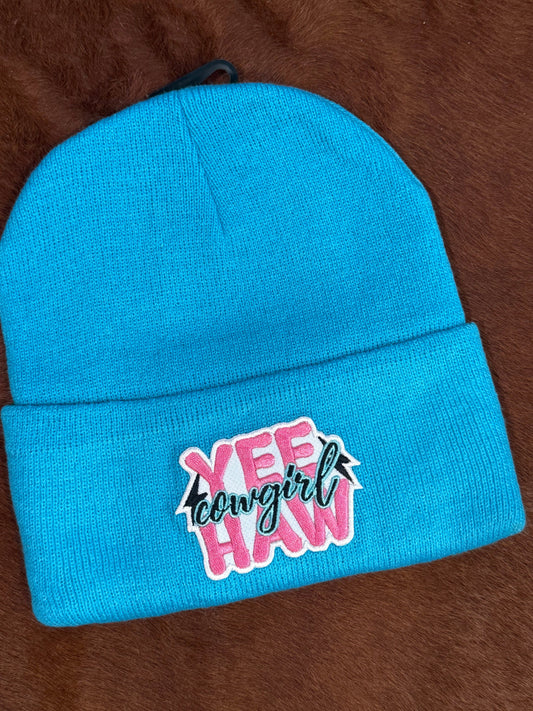 YEE HAW Cowhirl Beanie