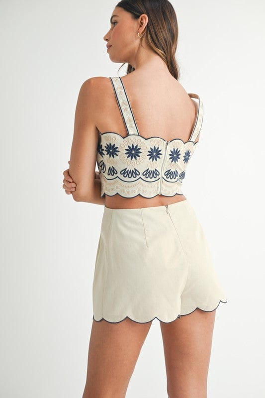 Coastline Bloom Romper