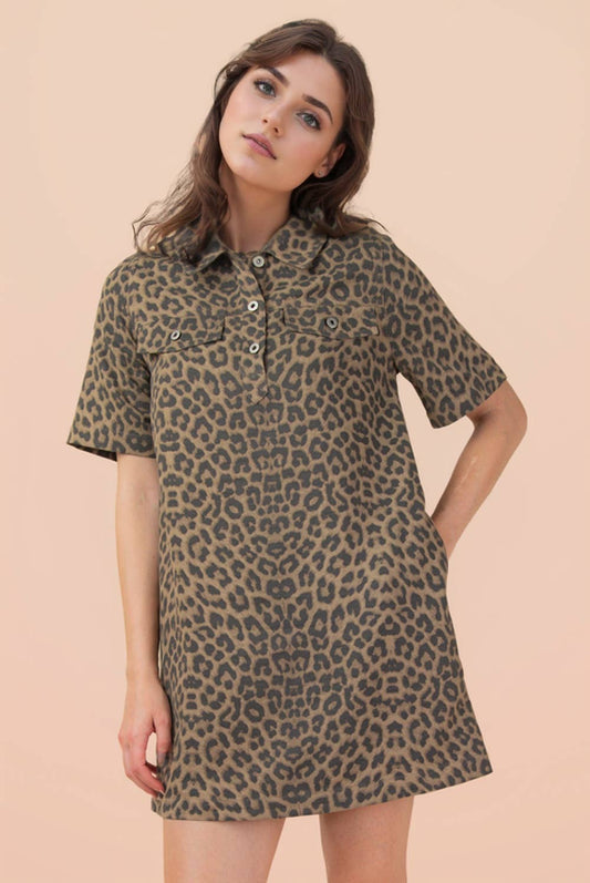 Run Wild Cowgirl Leopard Mini