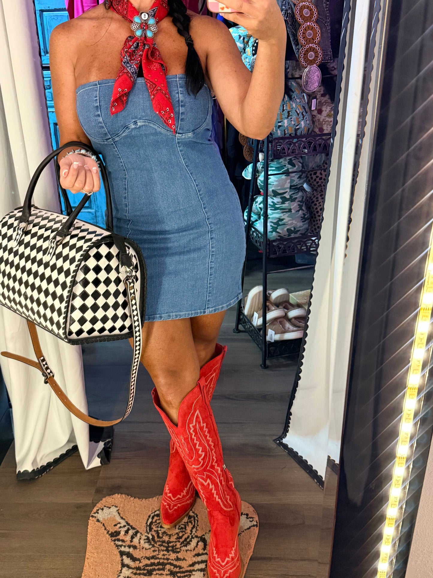 The Dolly Denim Dress