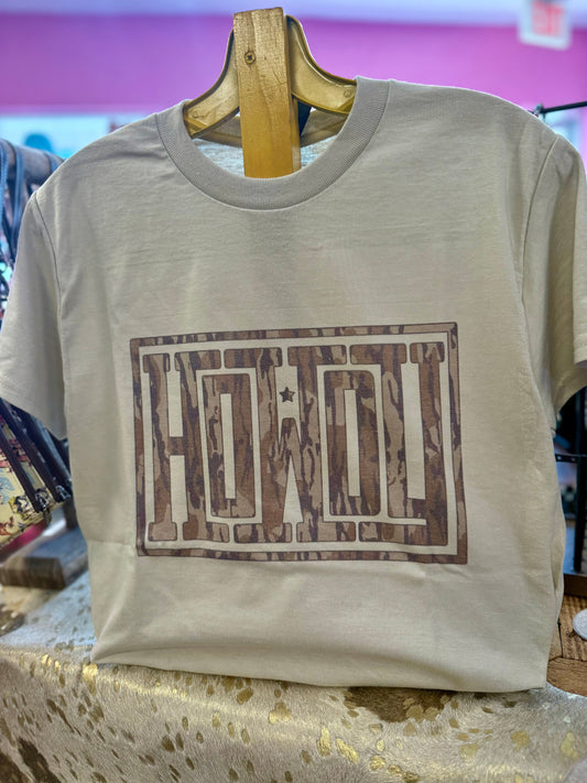 Howdy Camo Graphic Tee