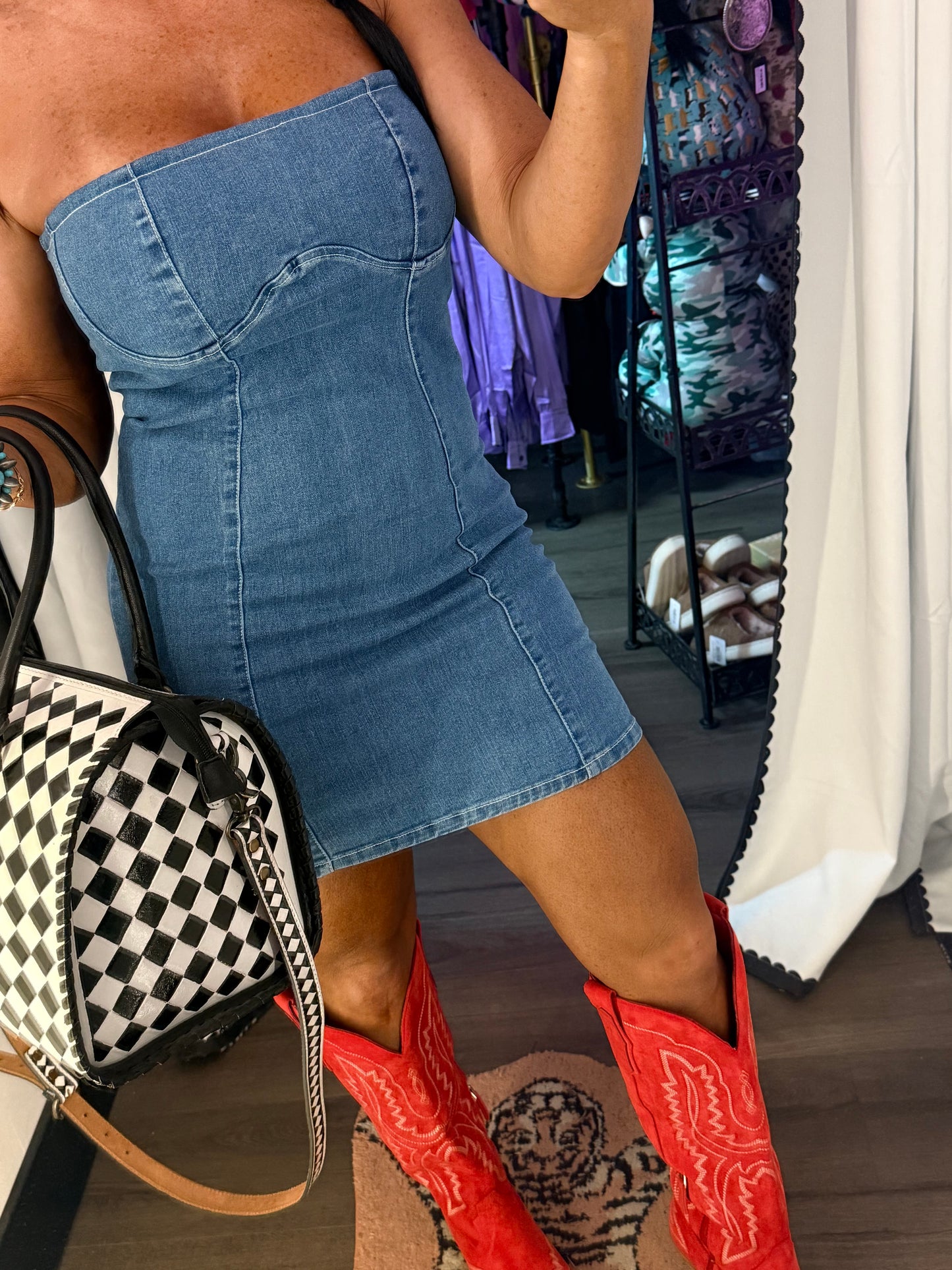 The Dolly Denim Dress
