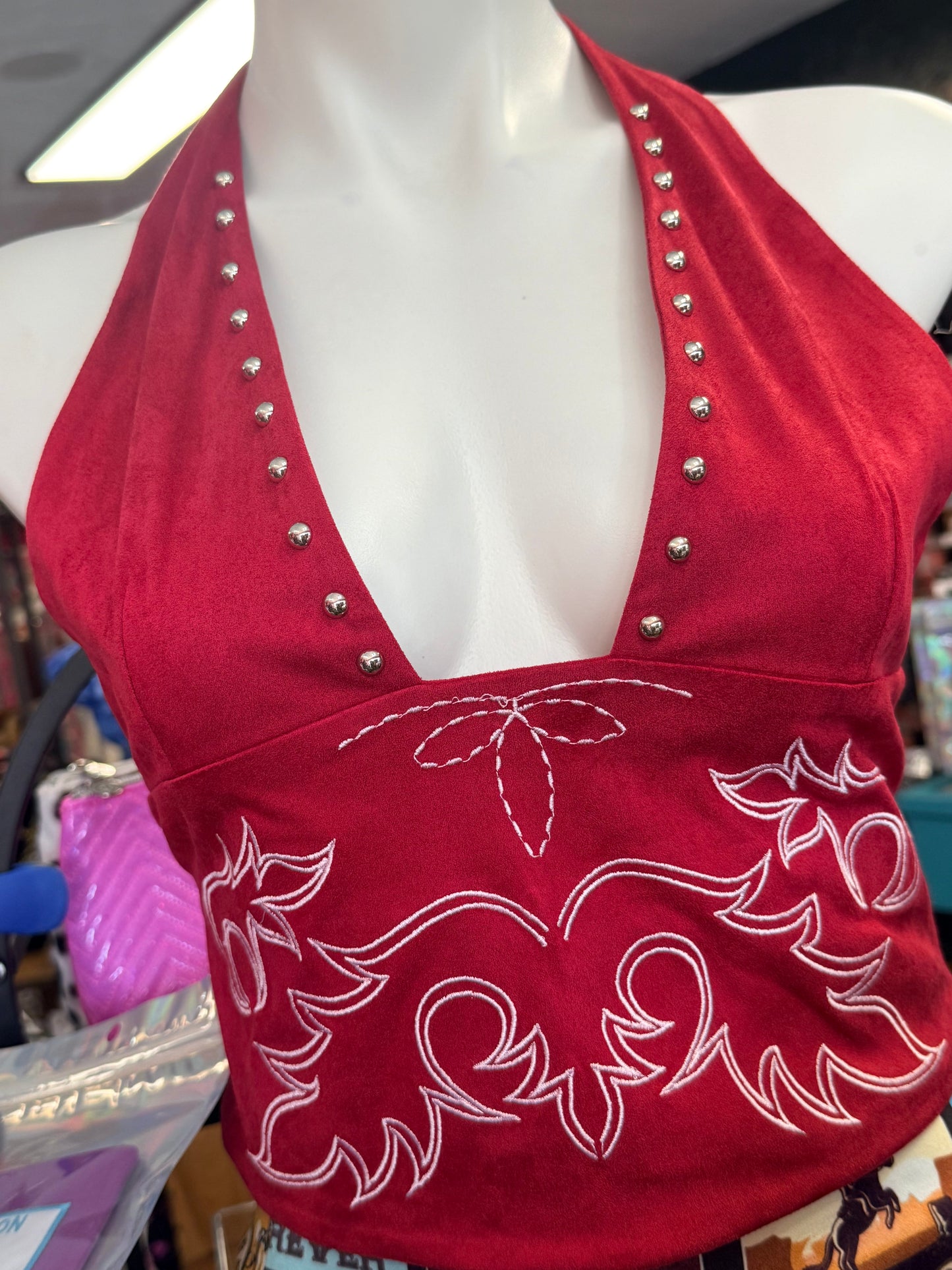 Whiskey & Wildflowers Halter