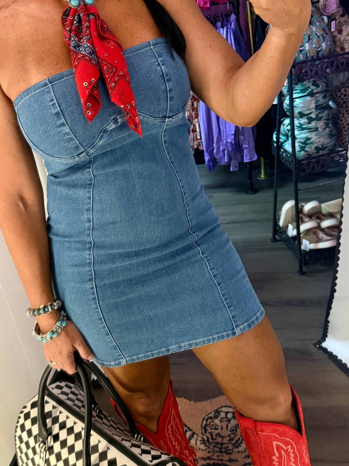 The Dolly Denim Dress