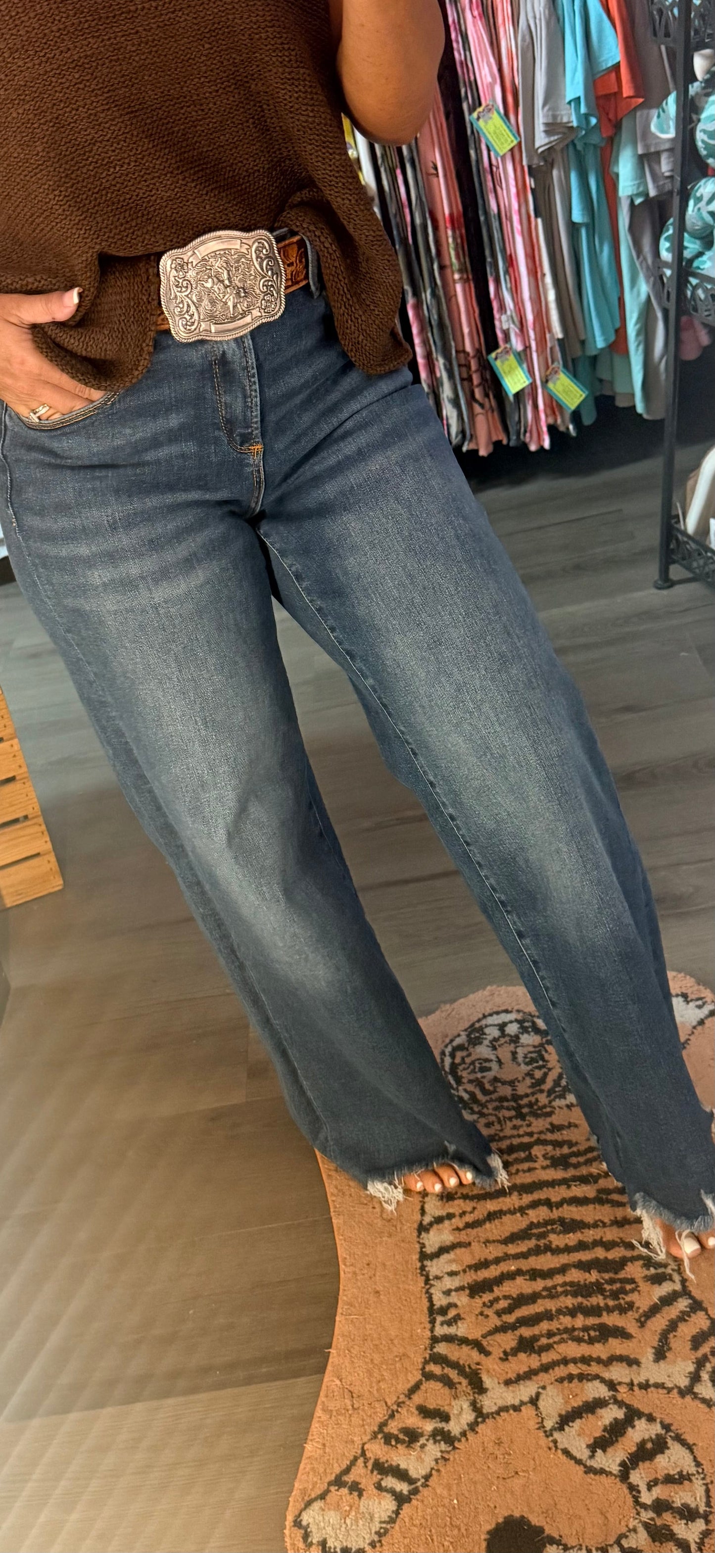 High Tide Wide Leg Denim