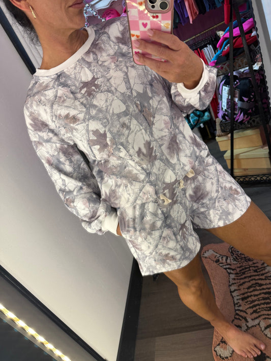 The Backroads Camo Lounge Set