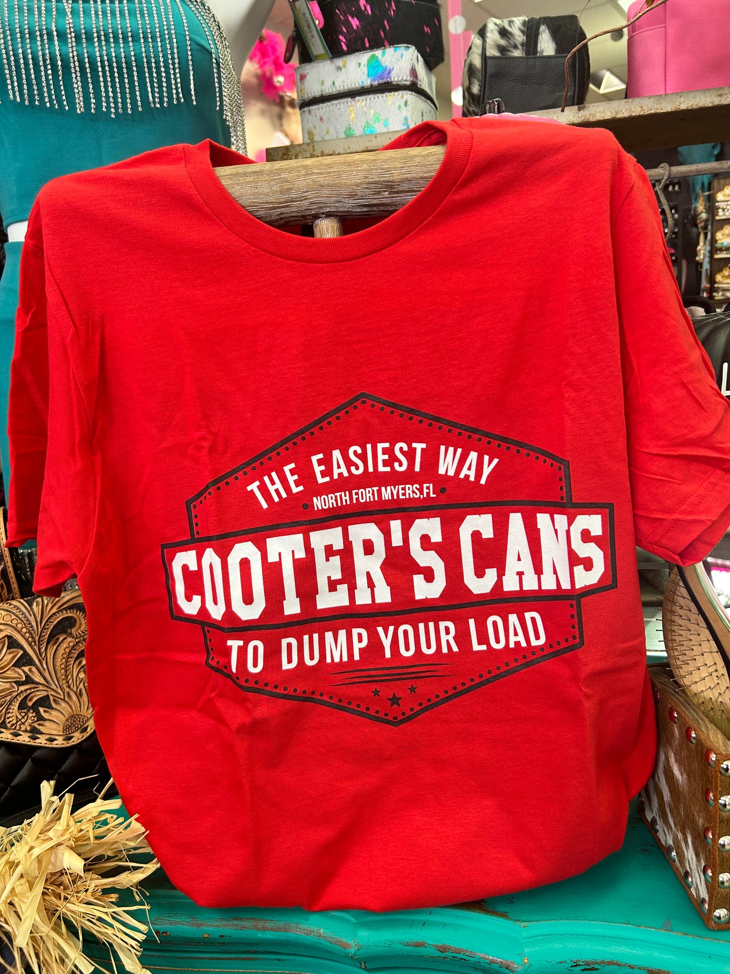 Cooters Cans Logo Tee