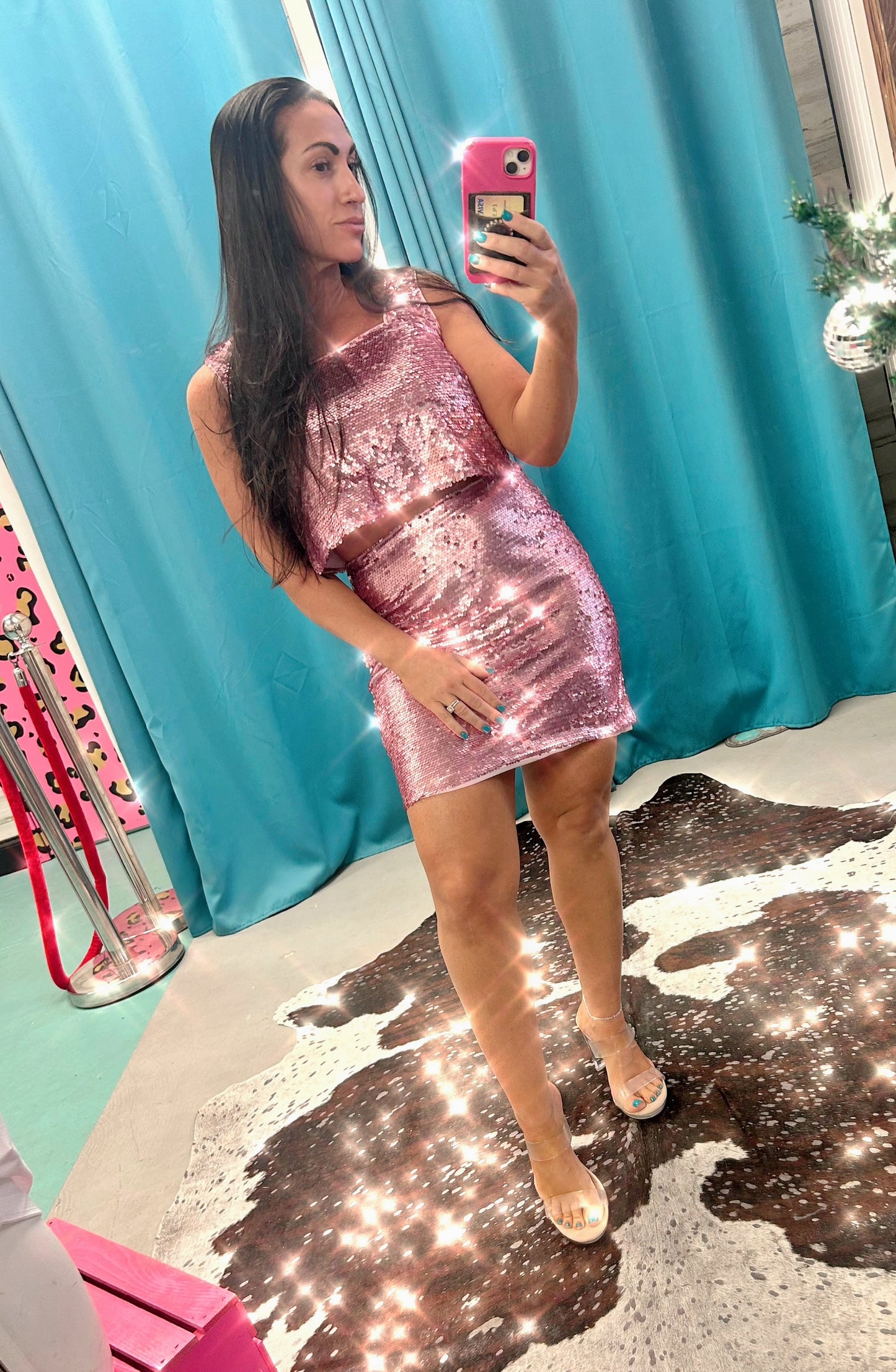 NashVegas Nights Sequin Skirt