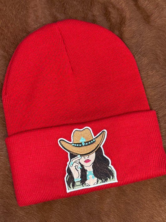 Western Cowgal Beanie