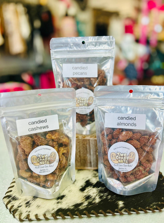 Two Crazy Nuts Candied Nuts