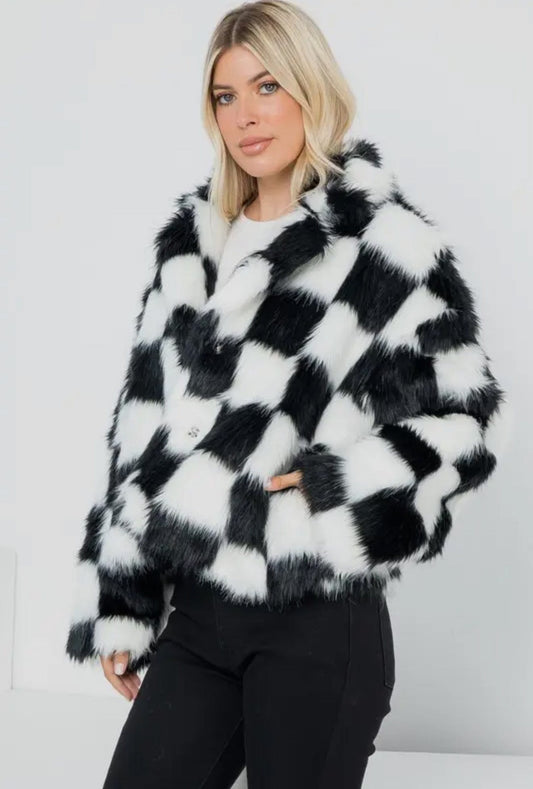 The Wild Card fur Coat