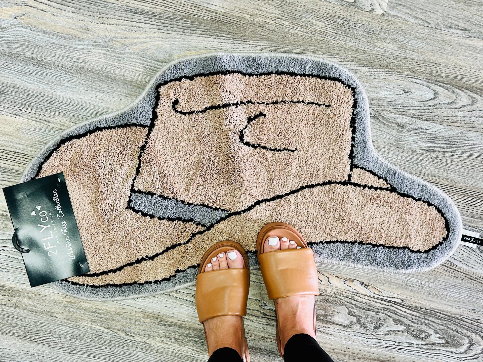 Cowboy Boot, Hat and Rope, Cowboy Rug,cowboy Pattern Rug, Living Room Rug,  Home Decor Rug, Game Room Rug,decorative Rug,holiday Rug,area Rug 