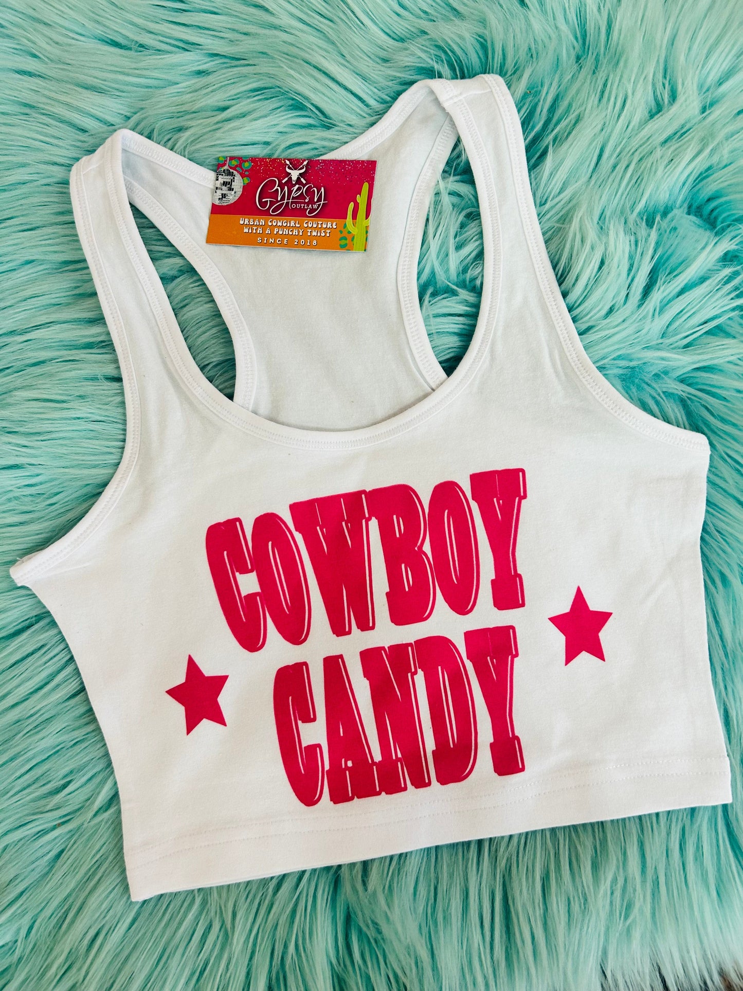 Cowboy Candy Cropped Tank