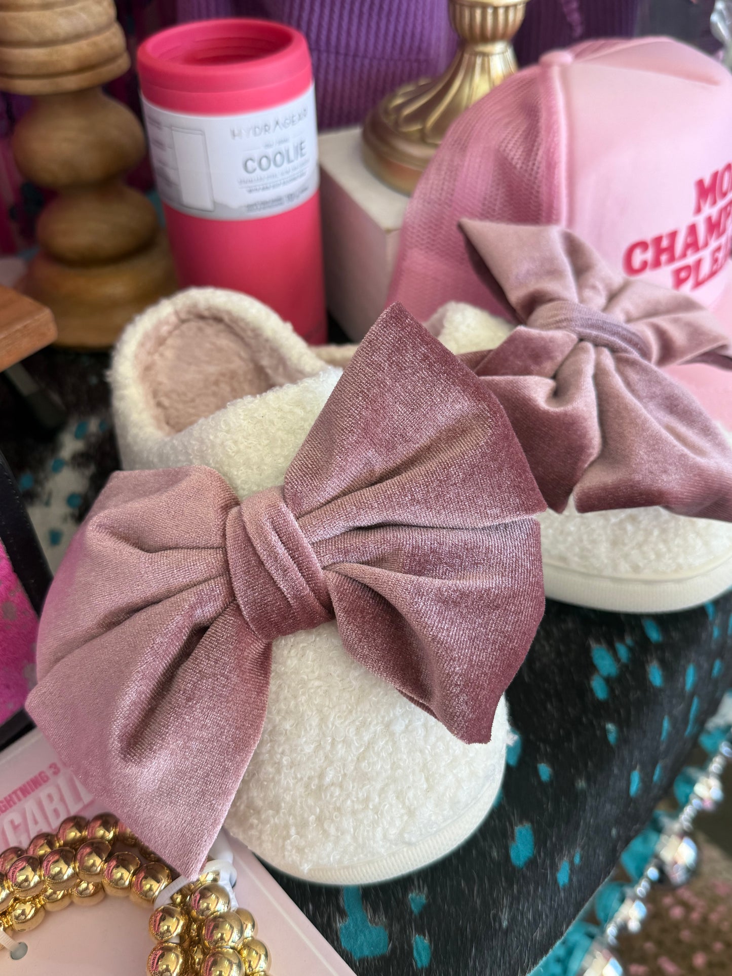 Bow & Boujee Slippers