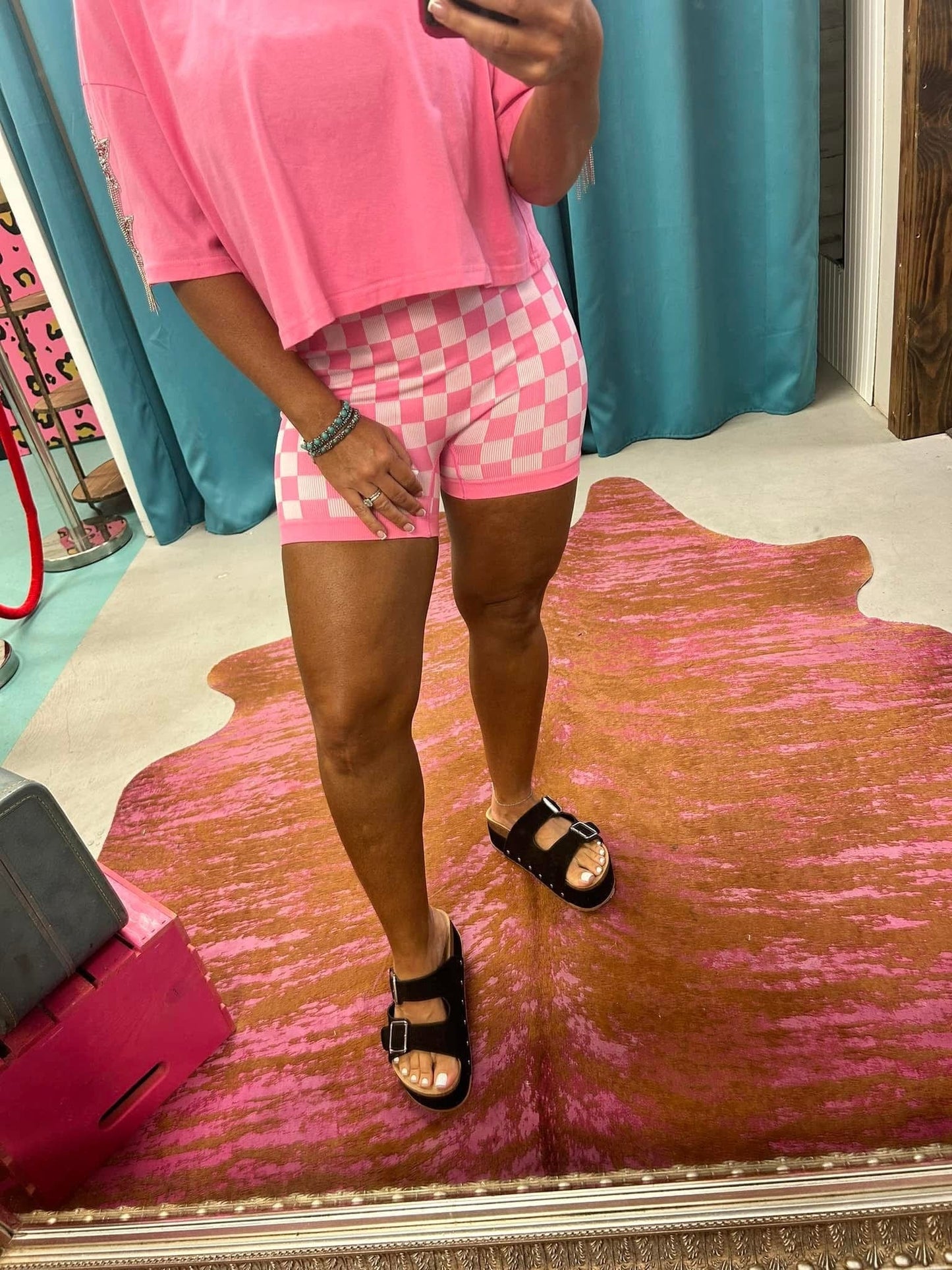 Hot Mess Checkered Set